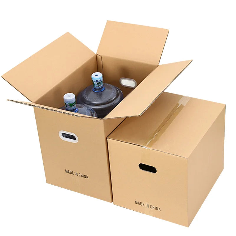 Custom Luxury Over Size Carton Shipping Boxes Die Cut Corrugated Carton Packaging Boxes Corrugated Box Packaging