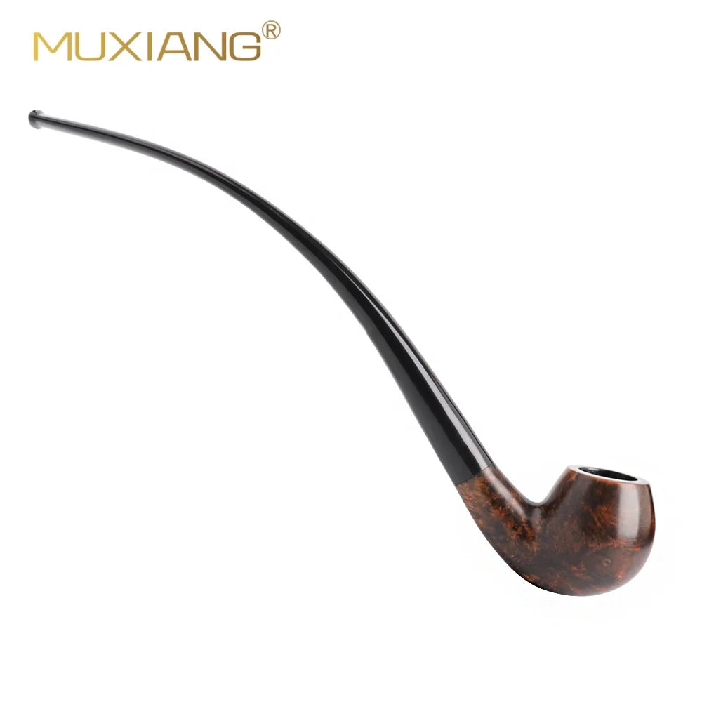 MUXIANG Durable Gandalf Briar Wood Tobacco Pipe Handmade Ready to Ship Smoking Pipe