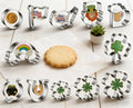 Shamrock Cookie Cutter Stainless Steel Flower Rainbow Beer Mug Top Hat Biscuit Mold DIY Baking Tool for St Patrick's Day OEM ODM