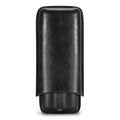 Portable Leather Cigar Case Holds 2 Pcs Cigar Humidor Travel Gift Boxes Cigar Accessories for Outdoor