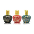 Ceramic Aromatic Perfume Lamp with Lavender Sandalwood Jasmine Oils for Fragrant Wick Burner-Berge Lampe
