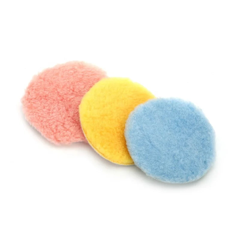 6 in Customizable 6-Inch Knitted Wool Polishing 6-Inch Wool Buffing Pad Grful Car Body Sanding Custinding Coloromizable 6 Inch