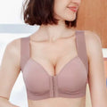 Women Seamless Push up Bra Front Closure Vest Top Thin Sexy Lingerie Plus Size Underwear