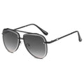 Luxury Wholesale Retro Designer Custom Logo Metal Frame Metal UV400 Protection Shades Sunglasses Brand MegaBDM