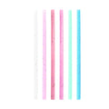 Straw Reusable Briaight Straight Food Grade Silicone Hot Selling 250mm Drinking Straws Bar Accessories Drinking Tool T/T