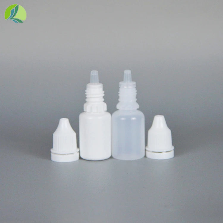 Pharmaceutical10ml LDPE Liquid Eye Drops Container Screw Cap Squeeze Empty Sterilized Dropper Bottle with Customized Color