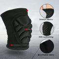 Sports Outdoor Compression Protective Anti-collision Knee Pads with Thicken Eva Foam