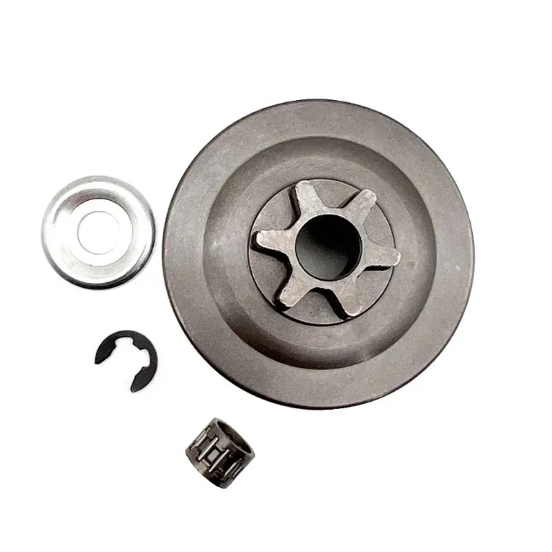 3/8 Pitch 6T Clutch Drum Sprocket Washer E-Clip Kit Customizable OEM Gasoline for STIHL 017 018 021 023 025 MS170 MS180 MS210