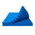 WOXIN 12-Piece Blue Wave Style Soft Recording Studio Wall Panel Custom Soundproof Acoustic Foam Panel
