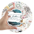 50pcs the Bible Motivational Sayings Graffiti Stickers for Notebook Waterproof Wholesale Mobile Phone Boot Rod Box