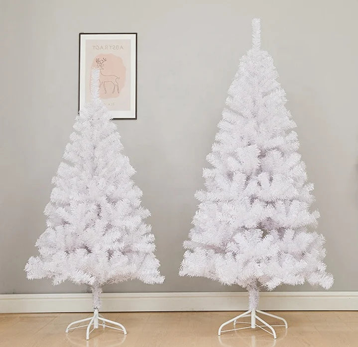 Modern 2025 Indoor/Outdoor Artificial White Christmas Tree Decorative Christmas Tree Supplies