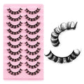 5d 3d Mink Lashes Fluffy Curly Russian Strip Eyelashes Bulk Lasheswholesale Vendor 25mm Free Mink Lashes 22mm Mink Eyelash