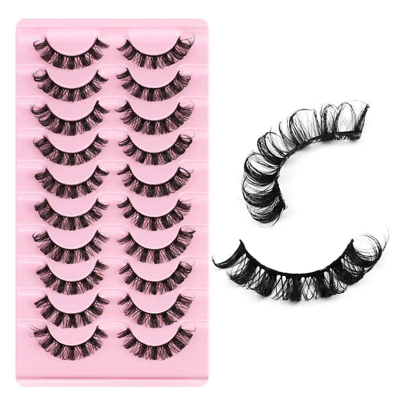 5d 3d Mink Lashes Fluffy Curly Russian Strip Eyelashes Bulk Lasheswholesale Vendor 25mm Free Mink Lashes 22mm Mink Eyelash