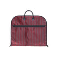 New Design Luxury Beautiful Black Blue Red Oxford Stripe Suit Garment Bags High Capacity Garment Bag