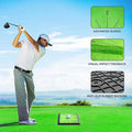 Golf Training Grass Mat Beginners Amateurs Indoor Practice Home Swing Golf Hitting Mat