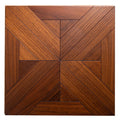 FSC Certified Oak Engineered Parquet Flooring - Handscaped Underfloor Heating Compatible for Home/Office/Hotel | UV Coated
