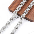 Custom Wholesale Fashion Stainless Steel Choker Bracelet Hip Hop Necklace for DIY Jewelry Making for Men Women Findings Type
