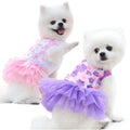 Dog Skirts Luxury Design Pets Outfits Clothes Party Lace Dress Dog Skirt Pet Costume Summer Clothes for Dogs Weeding Dresses