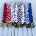 Wedding Artificial Flowers Silk Delphinium Large 1.2m Artificial Delphinum for Decoration