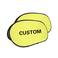 Wholesale Custom Outdoor Foldable Popup a Frame Banner Display Double Sided Printed Vertical Oval Shape Advertising Decoration