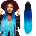 22 Inch Senegalese Twist Ombre Crochet Hair Senegalese Twist Braid Crochet Hair Extension Sengealese Twist Braiding Hair