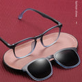 Sparloo 95916 Polarized Magnetic Clip Sunglasses Glasses
