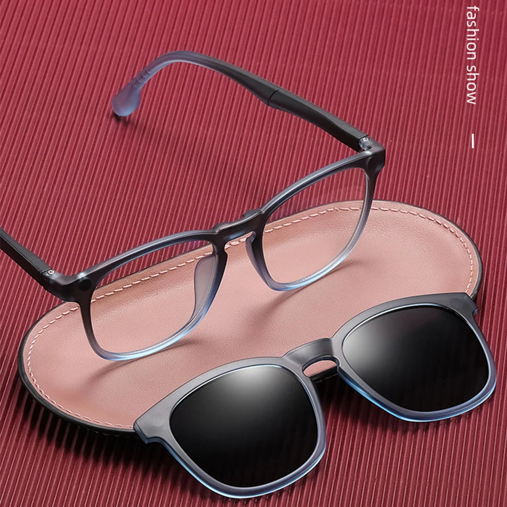 Sparloo 95916 Polarized Magnetic Clip Sunglasses Glasses