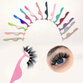 Manufacturer Wholesale Custom Color Stainless Steel Eyelash Tweezers Lash Extension Tool Set Rose Gold Finish Custom Logo OEM