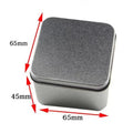 Square Metal Tin Box Custom Printed Wedding Favor Candy Tin Small Storage Gift Tin Can for Tea Packaging Wholesale
