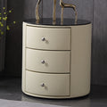 Rockboard Solid Wood Nightstand Light Luxury Simple Modern Design Randomly Matching Bedroom Furniture Scandinavian Style