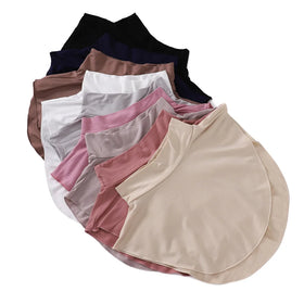 Women's All-Season Modal Cotton Collar Cover Scarf Monochrome Bottoming Accessory for Spring
