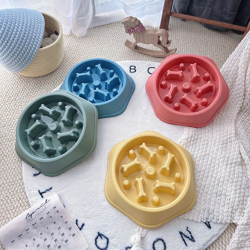 Wholesale Anti-slip Slow Feeder Pet Dog Bowl