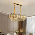 Langju Luxury Crystal Living Room Chandelier High-end Atmosphere Living Room Main Light Modern Simple Dinning Room Pendant Light