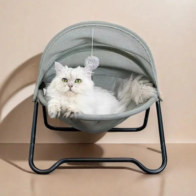 OEM ODM Comfortable Travel Washable Removable Large Space Durable Cat Hammock Handmade Stable Structure Trampoline Cat Hammock