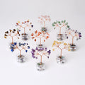 Wholesale Mini Gravel Flowerpot Tree Crystal Chips Polished Technique Feng Shui Decoration Mascot High-quality Crystal Crafts