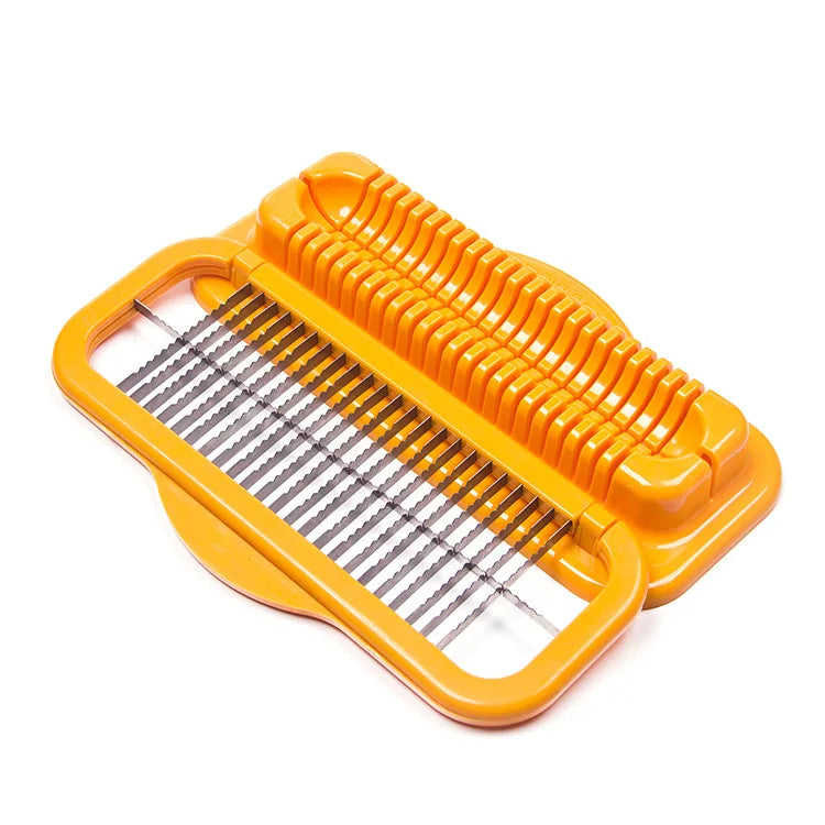 Banana Slicer for Hard Egg Cutter Aluminium Stainless Steel Wires Strawberry Slicer Multipurpose Heavy Duty Dishwasher Safe