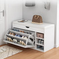 HANYEE Hot Style Good Quality Assurance Durable Wood MDF Shoe Rack Bench Shoes Rack
