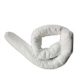 Oilspillpro OOA-B7612 3in X12ft White 100pp Nonwoven Oil Absorb Dock Sock Environmental Product Oil Absorbent Boom