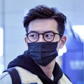 2024 Ready to Ship TR90 Computer Glasses Black Cheap Fashion Anti Blue Light Protect Glasses for Men