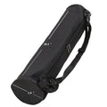 Eco Friendly Durable Waterproof Custom Size Yoga Mat Bag with Removable Strap Oxford Material Black/Grey 70cm for Travel