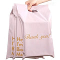 CTCX Handheld Mailers With Handles Polly Mailer With Handle Express Shipping Bags for Clothing With Handle Mailing Bags