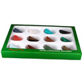 Huiying Bulk 28*50mm Carving crystals healing stones Feng Shui Crafts Natural Stone Pyramid Figurine set Crafts