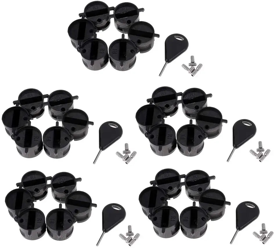 Black/White Plastic Leash Plug for Wave Surfing Accessories for 7-30days Ocean Water Surfing Board Surfing Leg Rope Accessory
