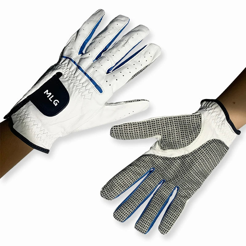 High Quality Custom Logo Man Soft PU Leather Golf Glove