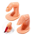 Fake Finger Practice Model for Hand Manicure Nail Art Training Manicure Practice Fake Fingers Training DIY Nail Art Tool
