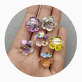 UV Effect Clear Acrylic Flower Beads DIY Pen Beads