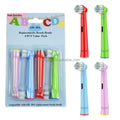 Soft Nylon Bristle Kid Toothbrush Head EB-10A 0.12mm Replacement for Children Eco-Friendly CE Certified Home Use