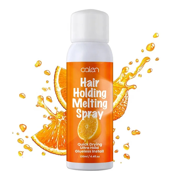 New Arrival 130 ml Private Label Aerosol Strong Hold Fast Dry Invisible Hair Melting Spray