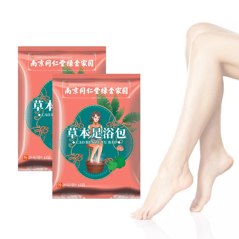 Wholesale Price Wormwood Herbal Foot Detox Bath Bags with ISO/CE Certified for Both Genders