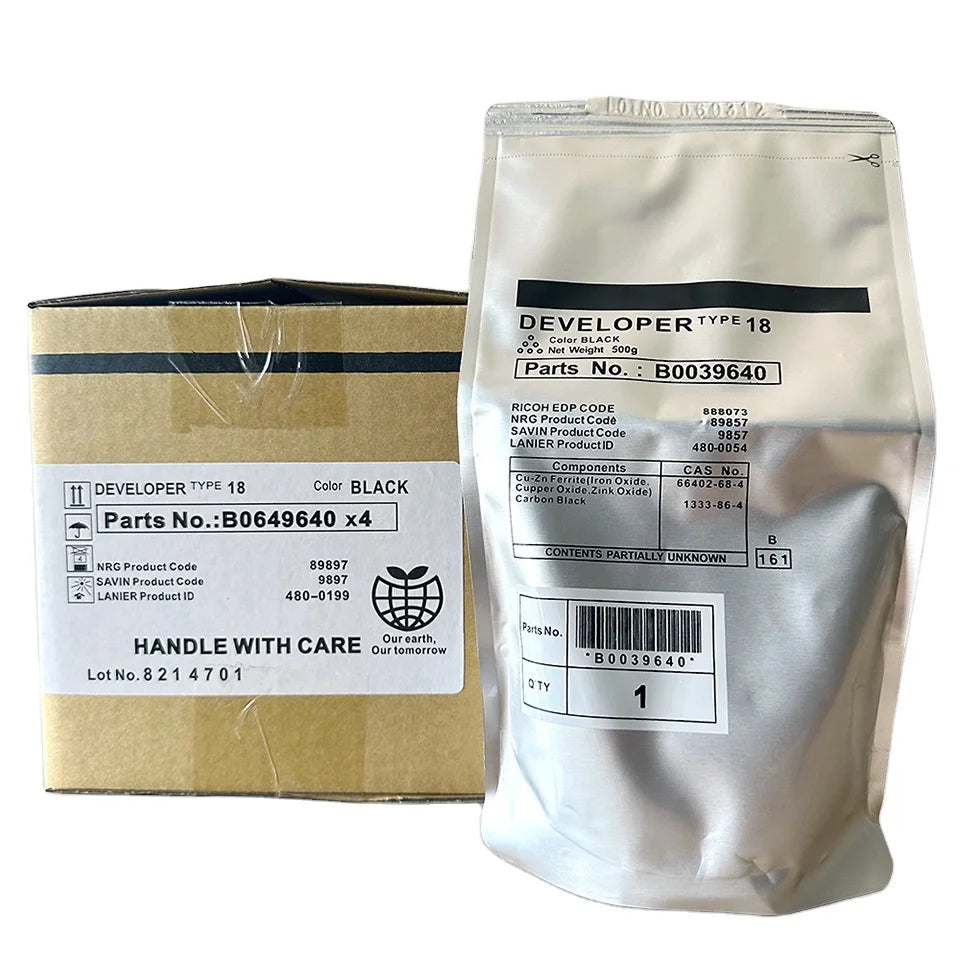 Factory Direct Sale Japan Powder Type18 Type-18 for Ricoh Recycle Developer for 1045 1035 Copier Machine Factory Wholesale
